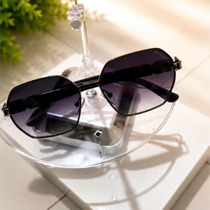 Urban Hexagon Gold Frame Sunglasses
