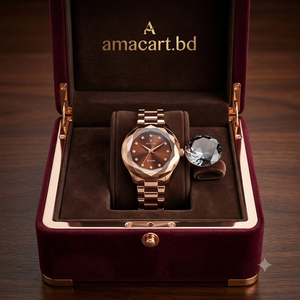 Vintage Octagon Dial Luxury Women's Watch
