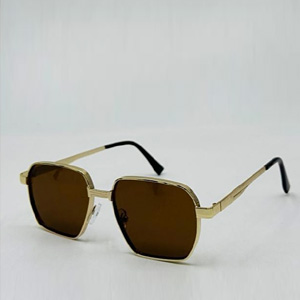 Urban Hexagon Gold Frame Sunglasses
